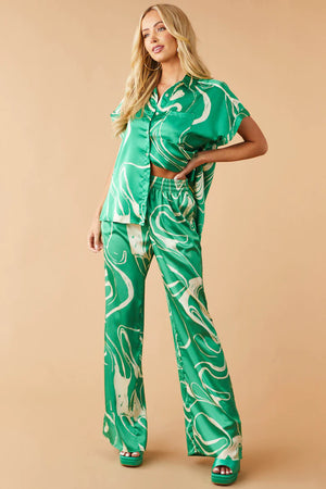 Miami Pant Set Green