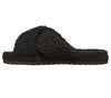 Cozy Furry Slide Black