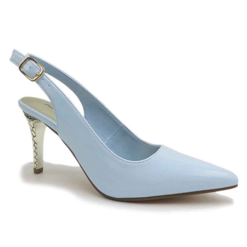 Dimas Light Blue Patent