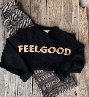 Feel Good Sweater Black