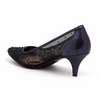 Lady Couture Silk Navy