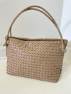 Anna Woven Tote Taupe