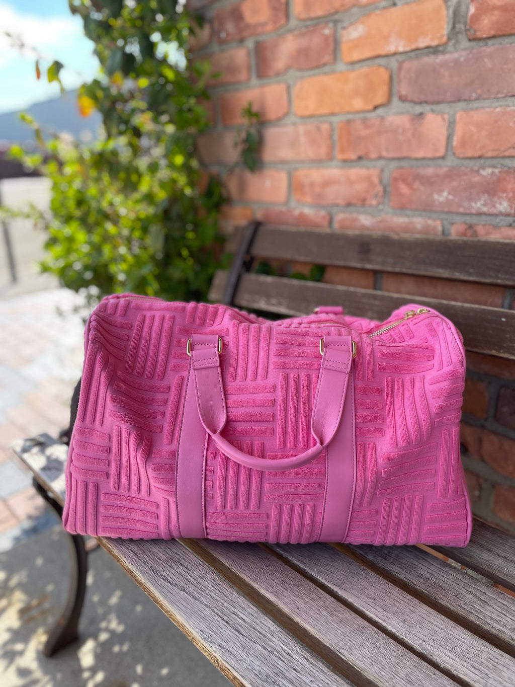 Perrie Weekender Oversized Bag Pink