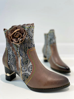 L'Artiste by Spring Step Femfatale Grey Multi