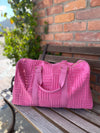 Perrie Weekender Oversized Bag Pink