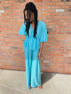 Maui Pant Set Turquoise
