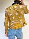 Mauritius Christy Leather Jacket Yellow