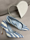 Vince Camuto Cadie Blue Zebra