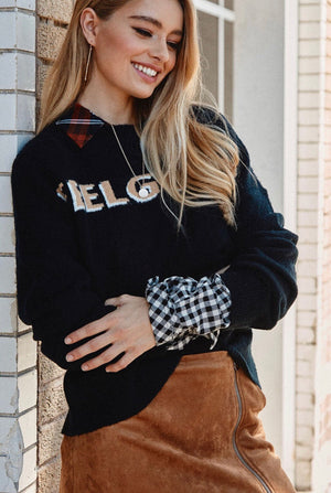 Feel Good Sweater Black