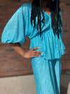 Maui Pant Set Turquoise