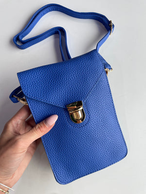 Molly Cell Phone Bag Royal Blue