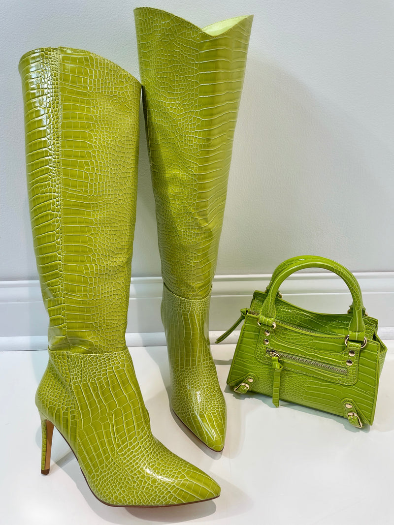 Lovie Boot Lime