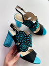 Azura by Spring Step Embroidery Black Multi