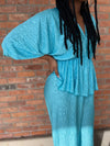 Maui Pant Set Turquoise