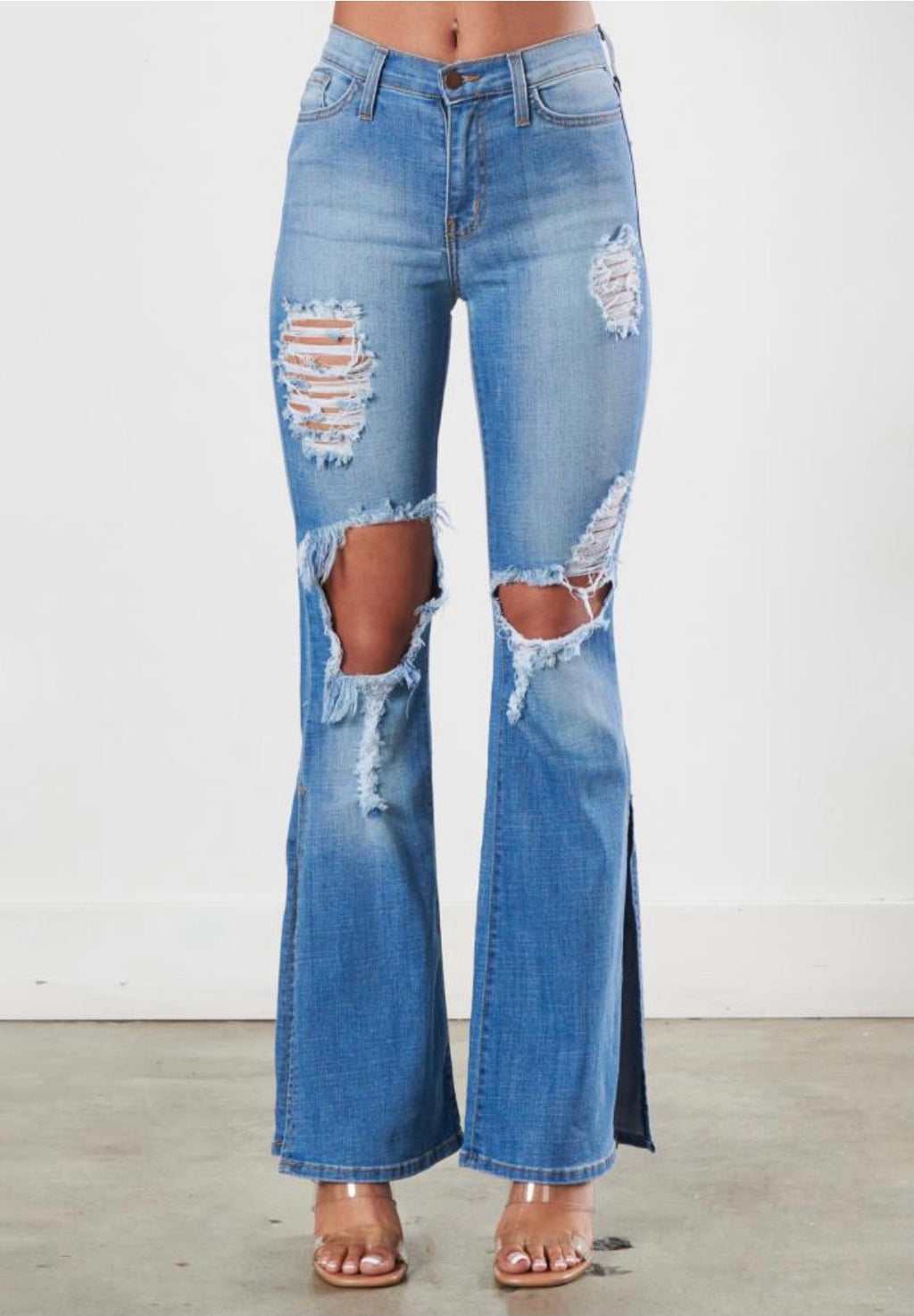 Zendaya Slit Jeans
