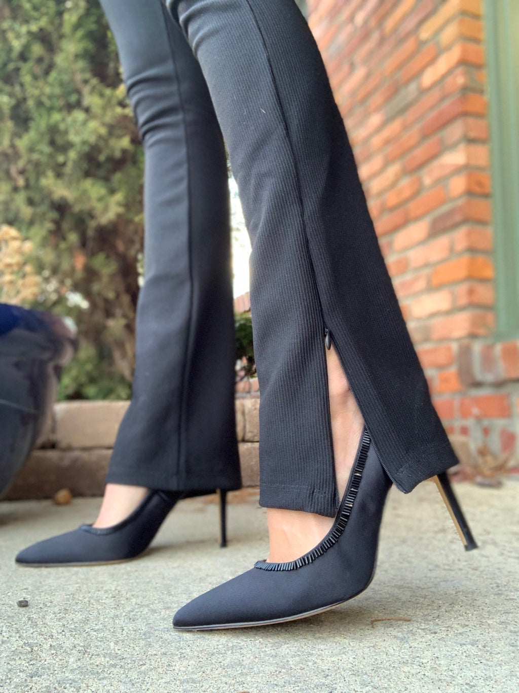 Nina Deedra Black Satin