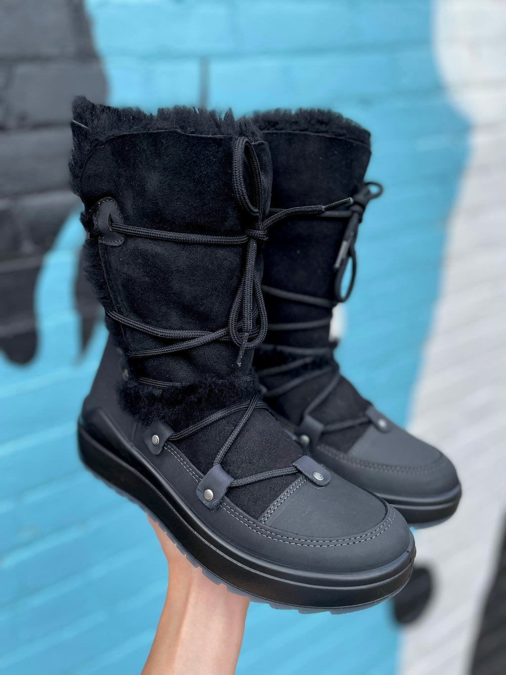 Cougar Tacoma Black Shearling Waterproof