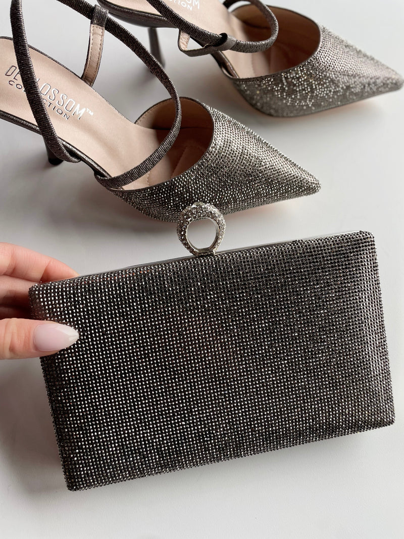 May Clutch Pewter