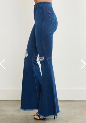 Margo Flare Jeans Medium Blue