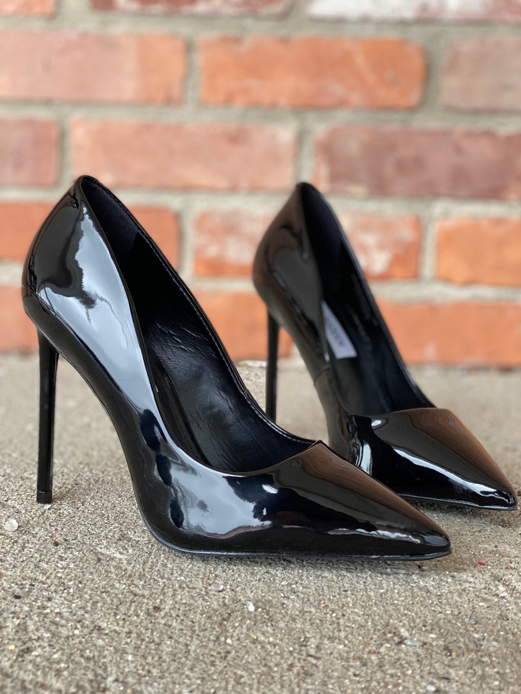 Steve Madden Vala Black Patent