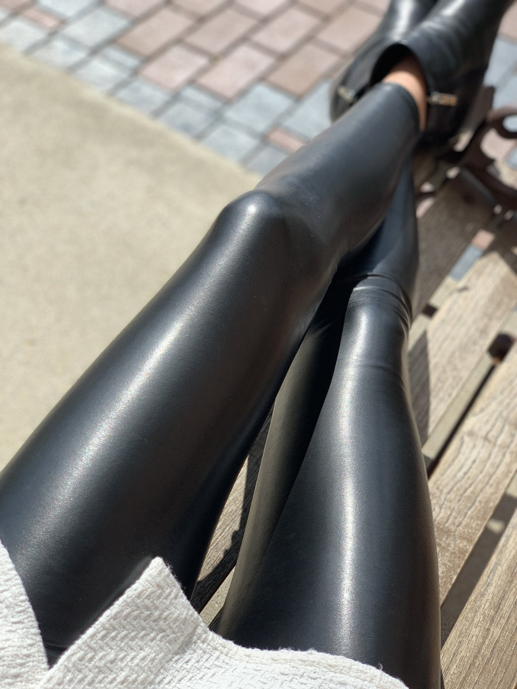 Kory Faux Leather Leggings