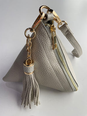 Love Triangle Bag Silver