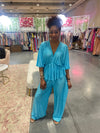 Maui Pant Set Turquoise