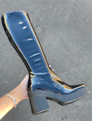 Steve Madden Klarisa Black Patent