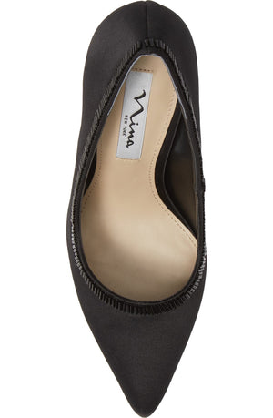 Nina Deedra Black Satin