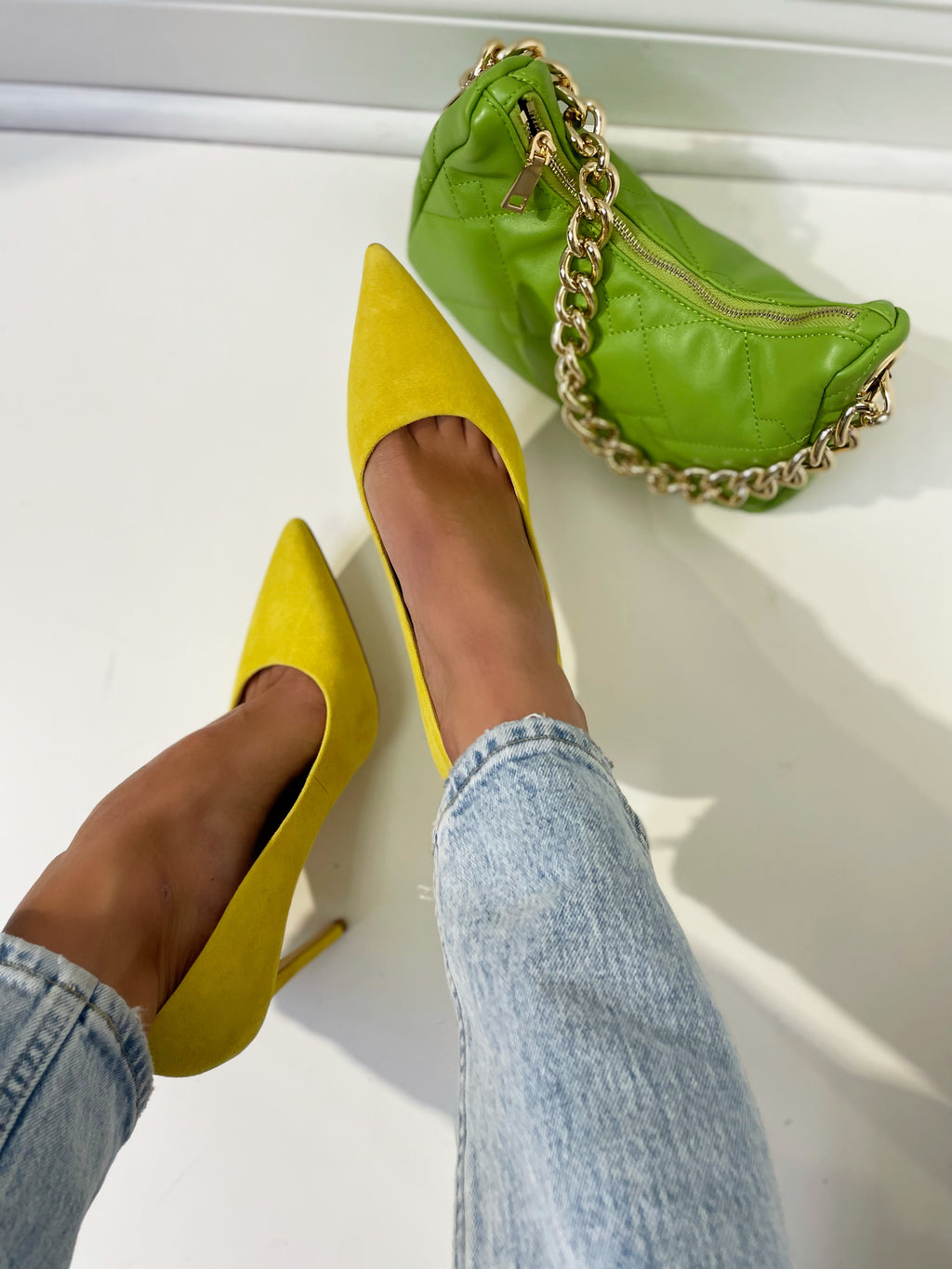 Fresh Yellow Suede