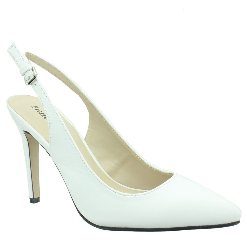 Cherry Slingback White
